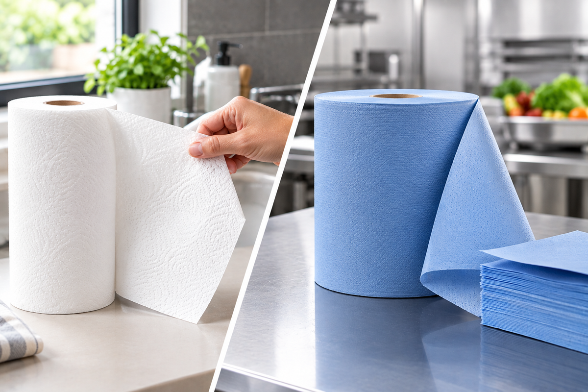 Papel para Manos y Apto para Alimentos