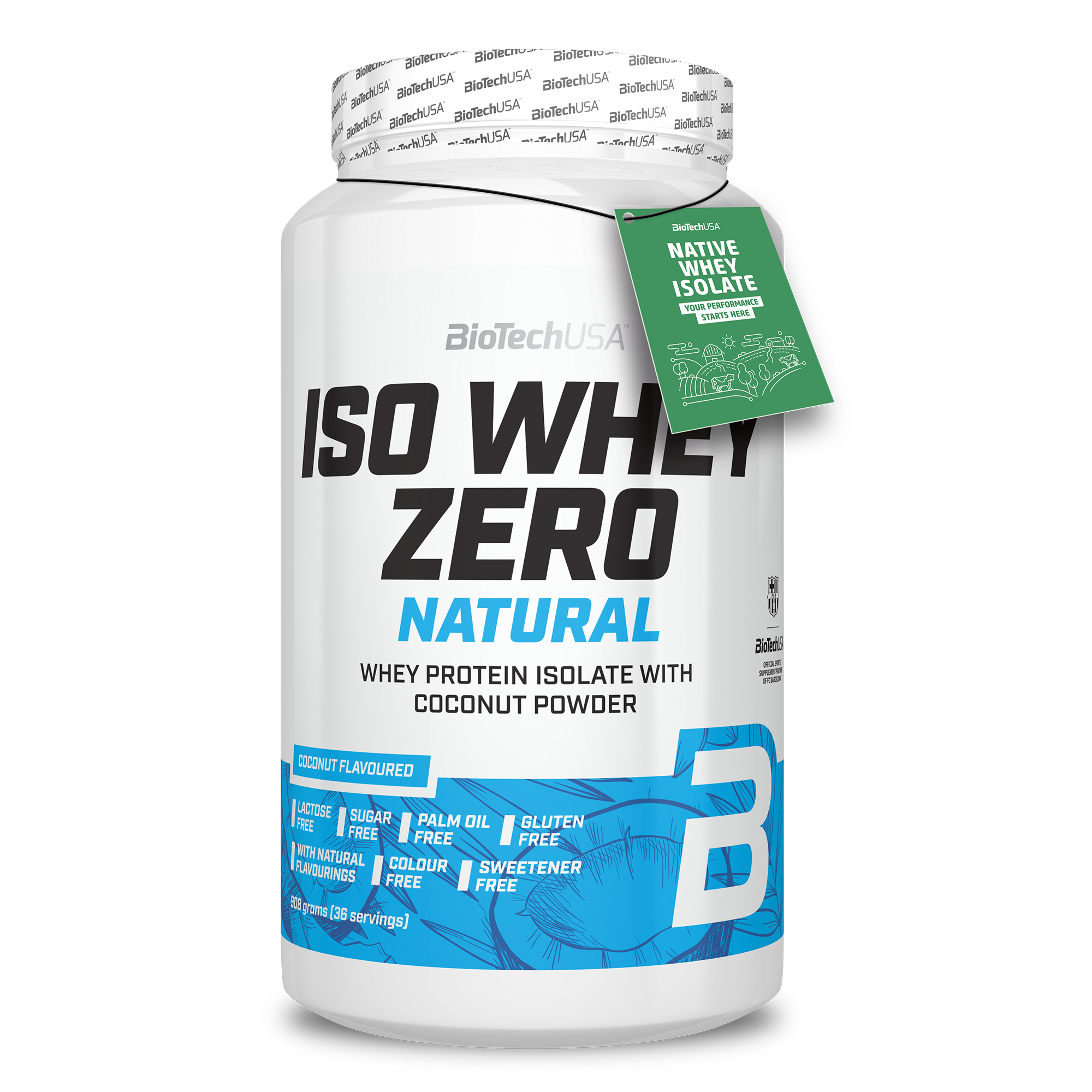 Iso Whey Zero Natural 908g
