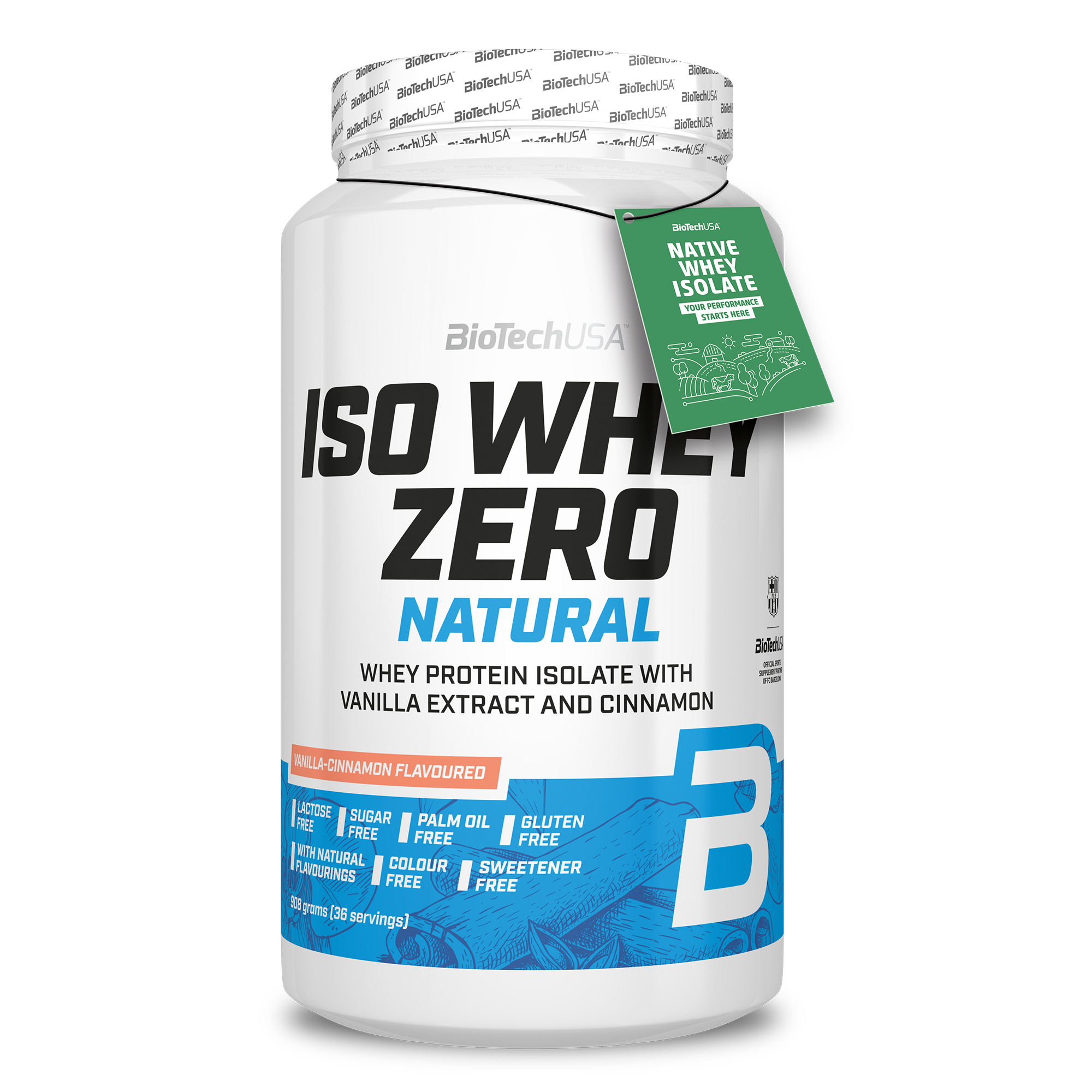 Iso Whey Zero Natural 908g