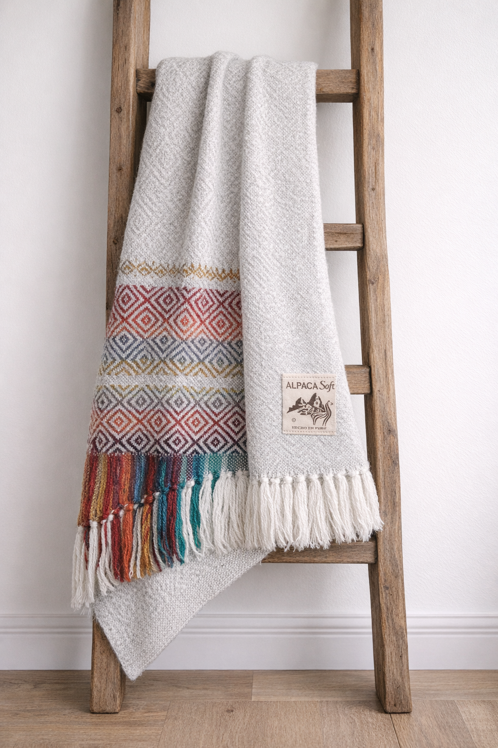 Manta de Alpaca - Gris