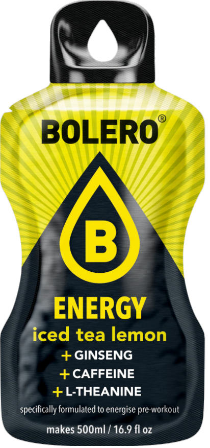 Energy Iced Tea Lemon - Caja 6x14gr