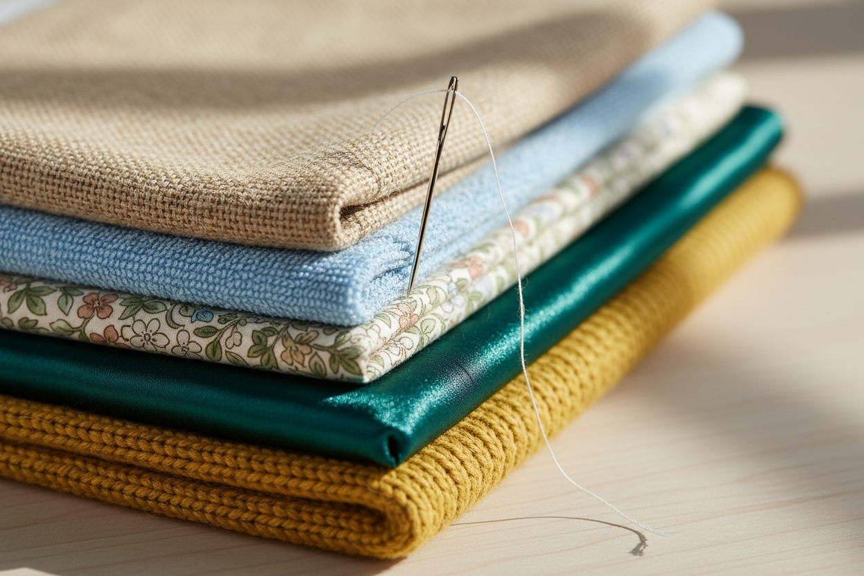 textiles aguja e hilo